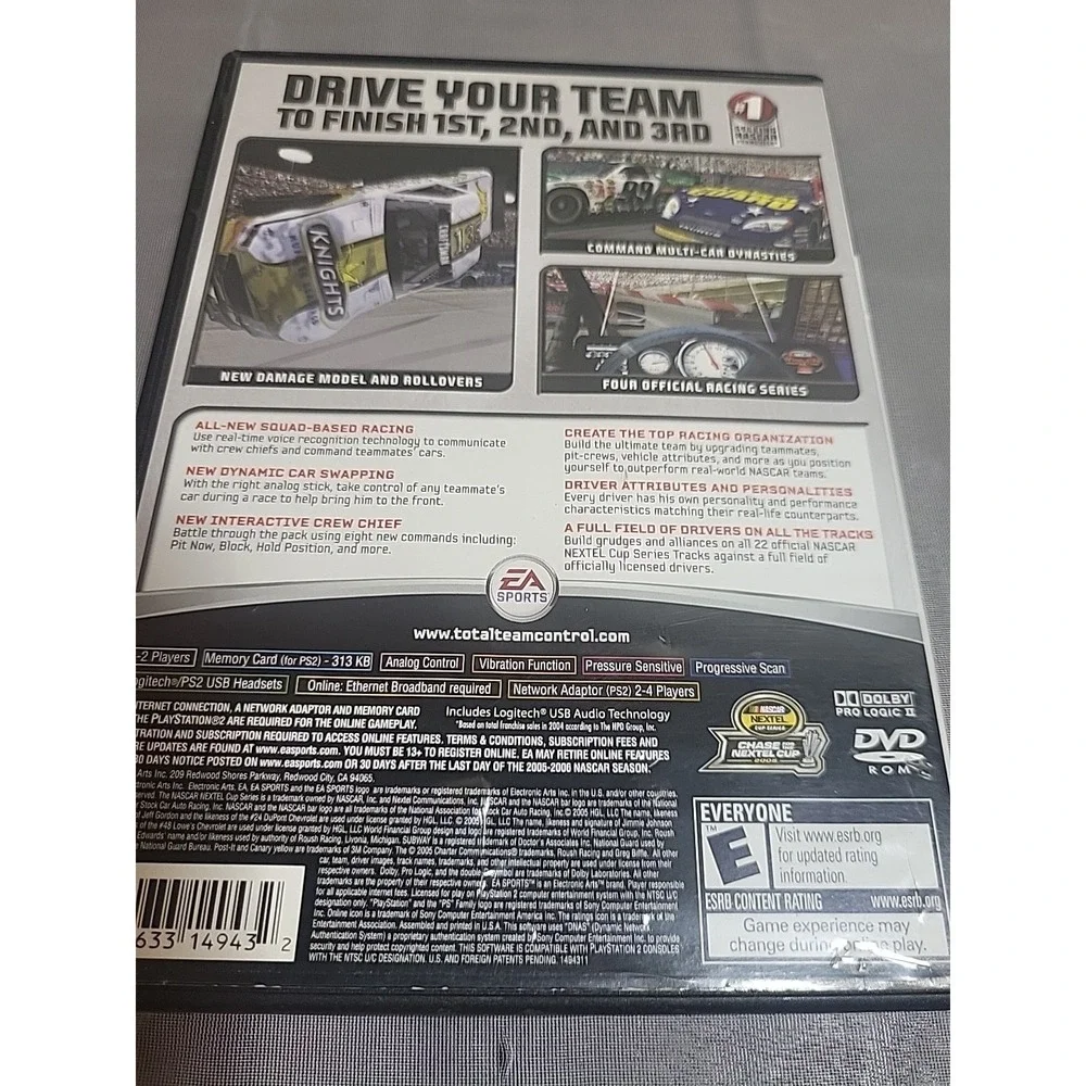 NASCAR‎ 06: Total Team Control (Sony PlayStation 2, 2005)